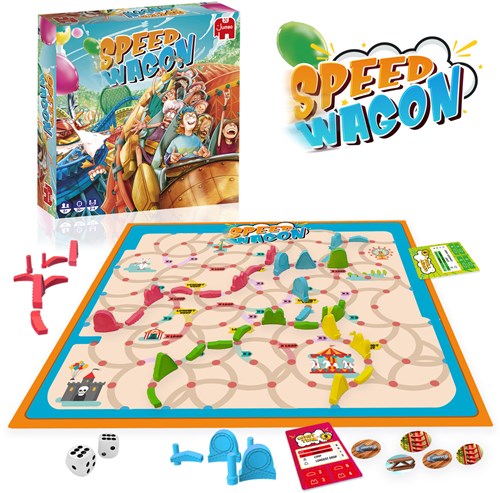 Jumbo Speedwagon gioco da tavolo costruzione montagne russe strategia-2