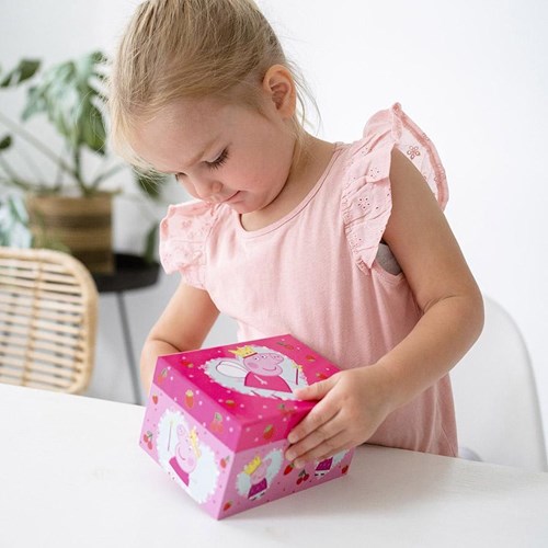 Bambolino Toys Peppa Pig portagioie musicale scatola gioielli bambina-3
