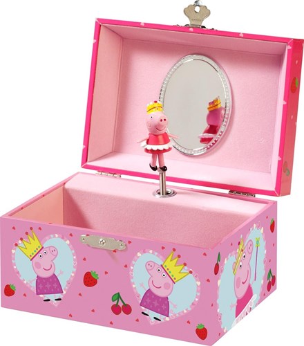 Bambolino Toys Peppa Pig portagioie musicale scatola gioielli bambina-2