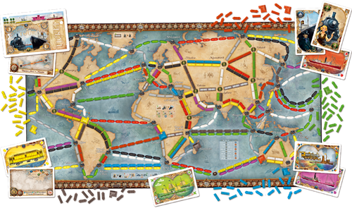 Days of Wonder gioco da tavolo Ticket to Ride Rails & Sails - NL-2
