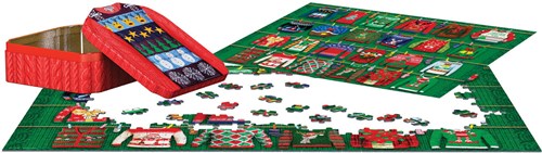 Eurographics puzzle Ugly Christmas Sweaters Tin - 550 pezzi Natale-3