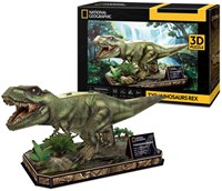 Cubic Fun puzzle 3D dinosauro Tyrannosaurus Rex giocattolo-2