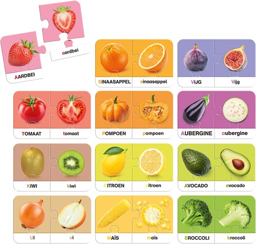 Jumbo - Giocattolo educativo Impara Frutta & Verdura - Gioco dai 3 anni-3
