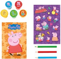 Bambolino Toys Peppa Pig set timbri giocattolo creativo con adesivi-2
