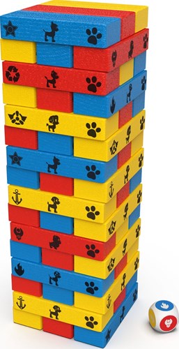 van der Meulen Paw Patrol torre di legno gioco d'azione per bambini-3