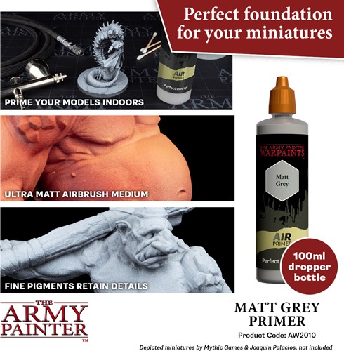 The Army Painter primer grigio vernice 100 ml - modellismo - impermeabile-2