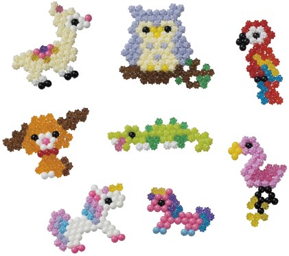 Aquabeads set ricarica creativa perline a stella amici 600 perline-2