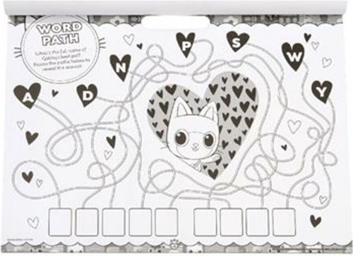 Totum Gabby's Dollhouse libro attività - Artist Pad album da colorare adesivi-3