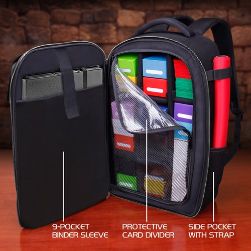 Enhance Gaming zaino porta carte Collector's Edition - nero - carte-2