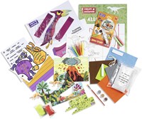 Set creativo Dino Craft giocattolo creativo per bambini dai 5 anni-3