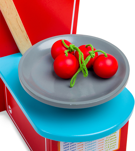 BigJigs giocattolo ciliegie set frutta in legno - giocattolo educativo-2