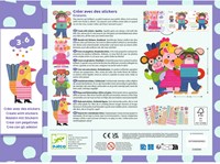 Djeco LES PETITS CADEAUX DES PETITS - STICKERS Eclatants - FSC MIX