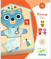 Djeco PUZZLES BOIS - PUZZLES BOIS Dressup-mix - FSC 100%