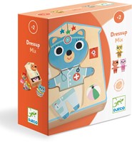 Djeco PUZZLES BOIS - PUZZLES BOIS Dressup-mix - FSC 100%