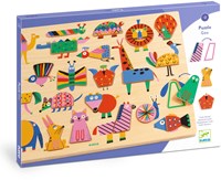 Djeco PUZZLES BOIS - PUZZLOS Puzzlo Geo - FSC 100%