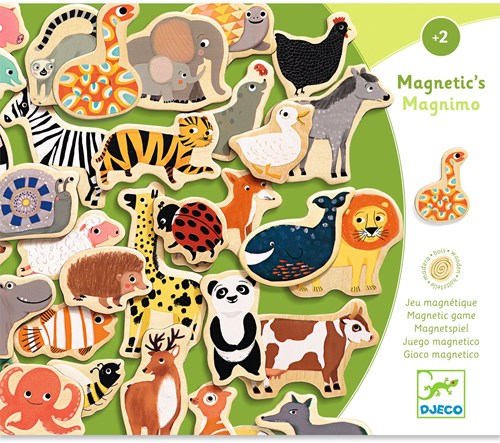 Djeco JEUX  EDUCATIFS BOIS - MAGNETIQUES BOIS Magnimo - FSC 100%
