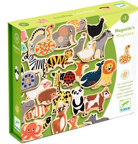 Djeco JEUX  EDUCATIFS BOIS - MAGNETIQUES BOIS Magnimo - FSC 100%