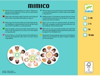 Djeco JEUX - JEUX DE CARTES Mimico - FSC MIX