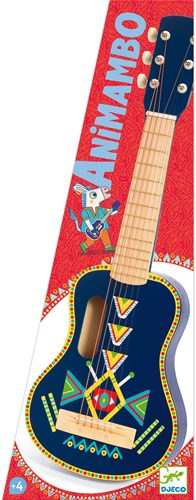 Djeco ANIMAMBO - ANIMAMBO Guitare 6 cordes métalliques - FSC 100%