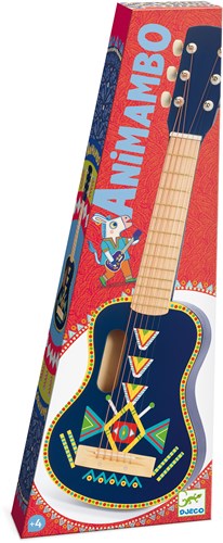 Djeco ANIMAMBO - ANIMAMBO Guitare 6 cordes métalliques - FSC 100%
