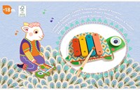 Djeco ANIMAMBO - ANIMAMBO Cymbale & Xylophone - FSC 100%