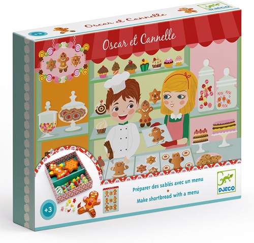 Djeco JEUX D'IMITATION - GOURMANDISES Oscar et Cannelle - FSC 100%