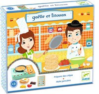 Djeco JEUX D'IMITATION - GOURMANDISES Gaëlle & Titouan - FSC 100%
