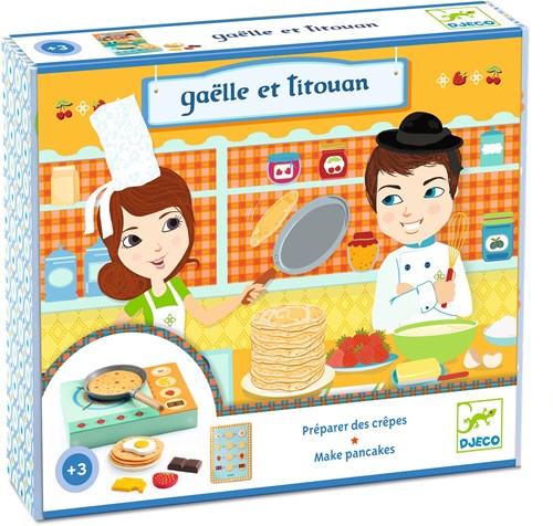 Djeco JEUX D'IMITATION - GOURMANDISES Gaëlle & Titouan - FSC 100%
