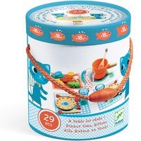 Djeco JEUX D'IMITATION - GOURMANDISES A table les chats ! - FSC 100%