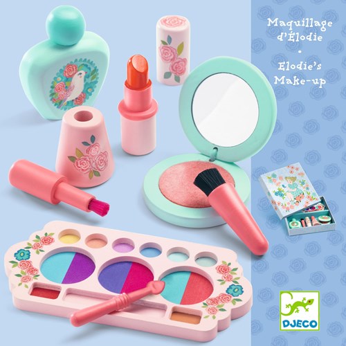 Djeco JEUX D'IMITATION - COQUETTERIES Maquillage d'Elodie - FSC 100%