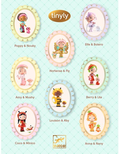 Djeco MONDE IMAGINAIRE - TINYLY Belle & Lule