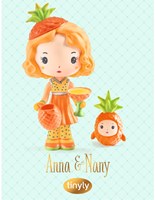 Djeco MONDE IMAGINAIRE - TINYLY Anna & Nany
