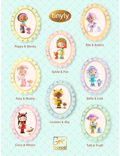 Djeco MONDE IMAGINAIRE - TINYLY Anna & Nany
