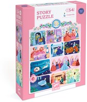Djeco PUZZLES - STORY PUZZLES Cendrillon - 54 pcs - FSC MIX