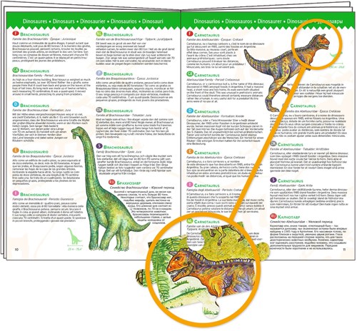 Djeco Discover the Dinosaurs - 100 pieces