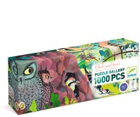 Djeco PUZZLES - PUZZLES GALLERY Owls and birds - 1000 pcs - FSC MIX
