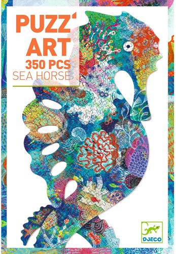 Djeco PUZZLES - PUZZ'ART Sea Horse - 350 pcs - FSC MIX