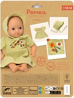 Djeco POMEA COLLECTION - BABY POMEA Tenue Lili Blum