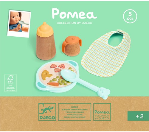 Djeco POMEA COLLECTION - ACCESSOIRES POMEA Pause déjeuner - FSC 100%