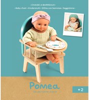 Djeco POMEA COLLECTION - ACCESSOIRES POMEA Chaise à barreaux - FSC 100%