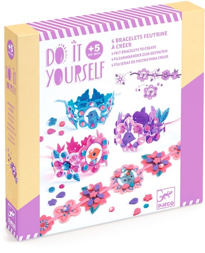 Djeco DO IT YOURSELF - MOSAÏQUES & STICKERS Meilleures copines - FSC MIX