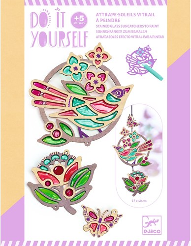 Djeco DO IT YOURSELF - A COLORIER, PEINDRE, TEINDRE Branche ensoleillée