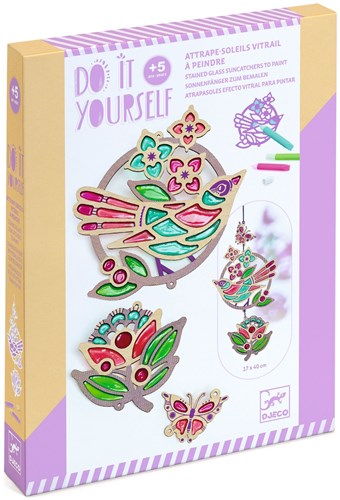 Djeco DO IT YOURSELF - A COLORIER, PEINDRE, TEINDRE Branche ensoleillée