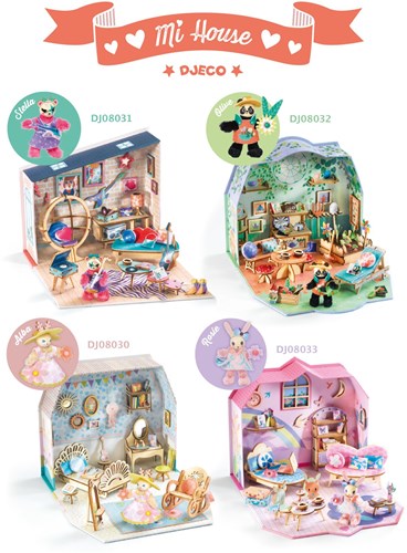 Djeco DO IT YOURSELF - MI HOUSE Mi House -Astra
