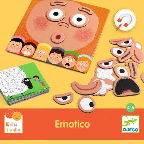 Djeco JEUX  EDUCATIFS - JEUX EDUCATIFS Emotico - FSC MIX