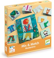 Djeco JEUX  EDUCATIFS - COOL SCHOOL Mix & Match Modanimo - FSC MIX