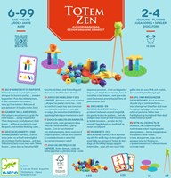 Djeco JEUX - JEUX Totem zen - FSC 100%