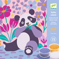 Djeco LES PLUS GRANDS - SABLES COLORE Pattes de velours - FSC MIX