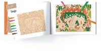 Djeco LES PLUS GRANDS - DESSINS & COLORIAGES Dino world - FSC MIX (PACKAGING)