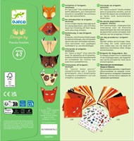 Djeco LES PETITS CADEAUX DES GRANDS - ORIGAMI Animaux - FSC MIX